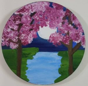 نمونه ای از نقاشی های مهرسا خلیلی